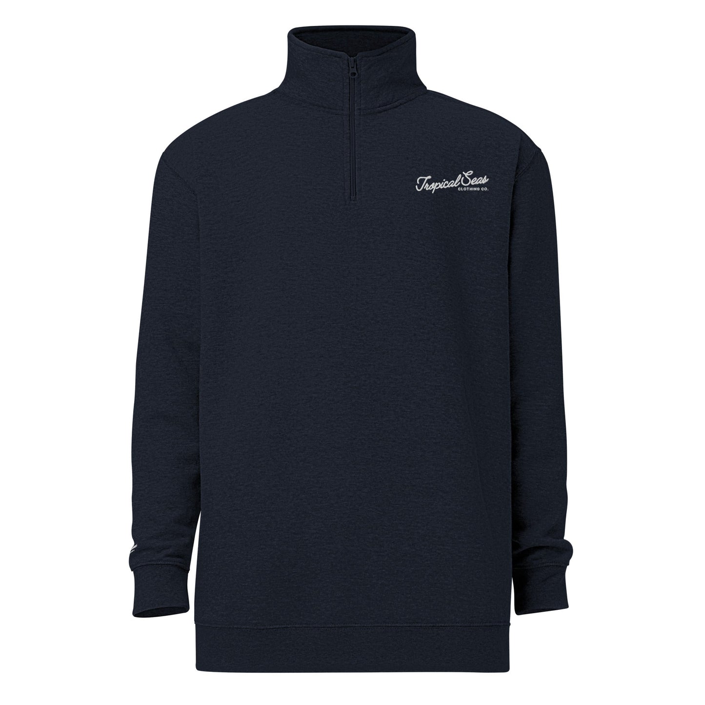 Aropical Seas Quarter Zip fleece pullover👽