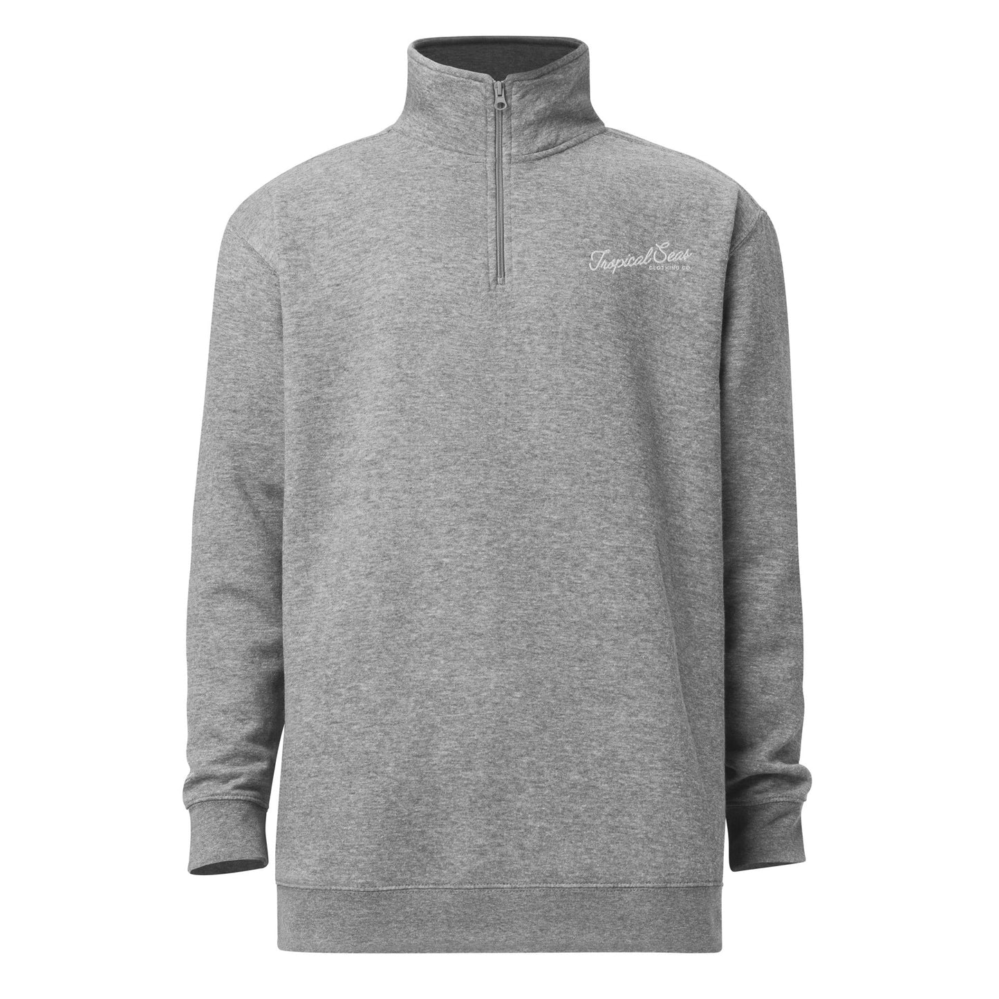 Aropical Seas Quarter Zip fleece pullover👽
