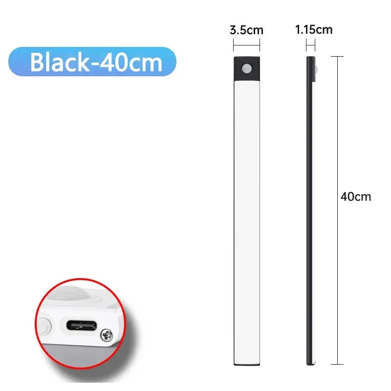 Luz Elegante Recargable con Sensor de Movimiento💡
