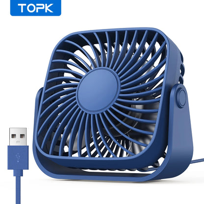 Ventilador portátil potente 3 velocidades