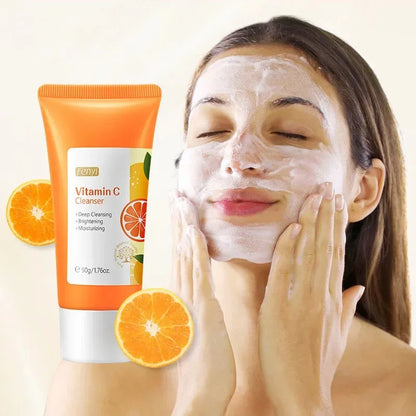 Limpiador facial con vitamina C
