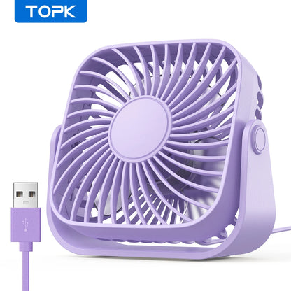 Ventilador portátil potente 3 velocidades