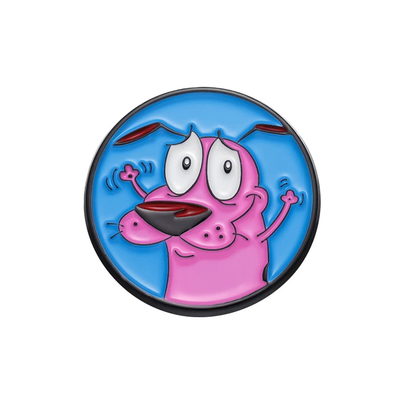 Perro Coraje Pin🐶
