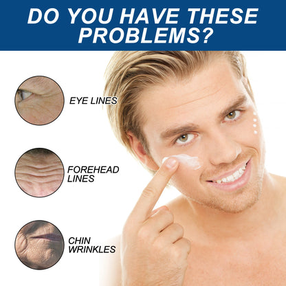 Crema facial con retinol y ácido hialurónico para hombres🧔🏻‍♂️