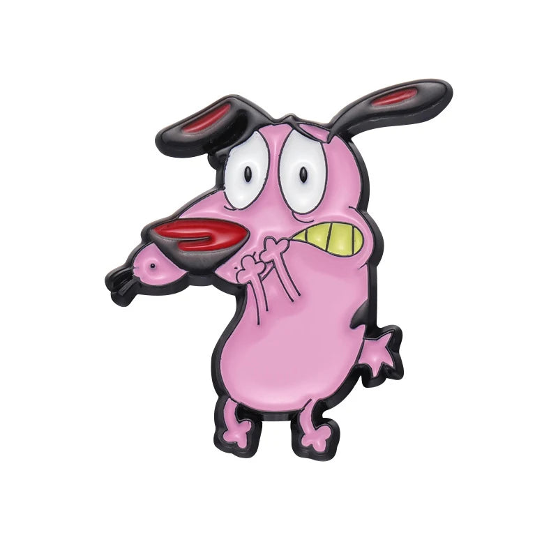 Perro Coraje Pin🐶