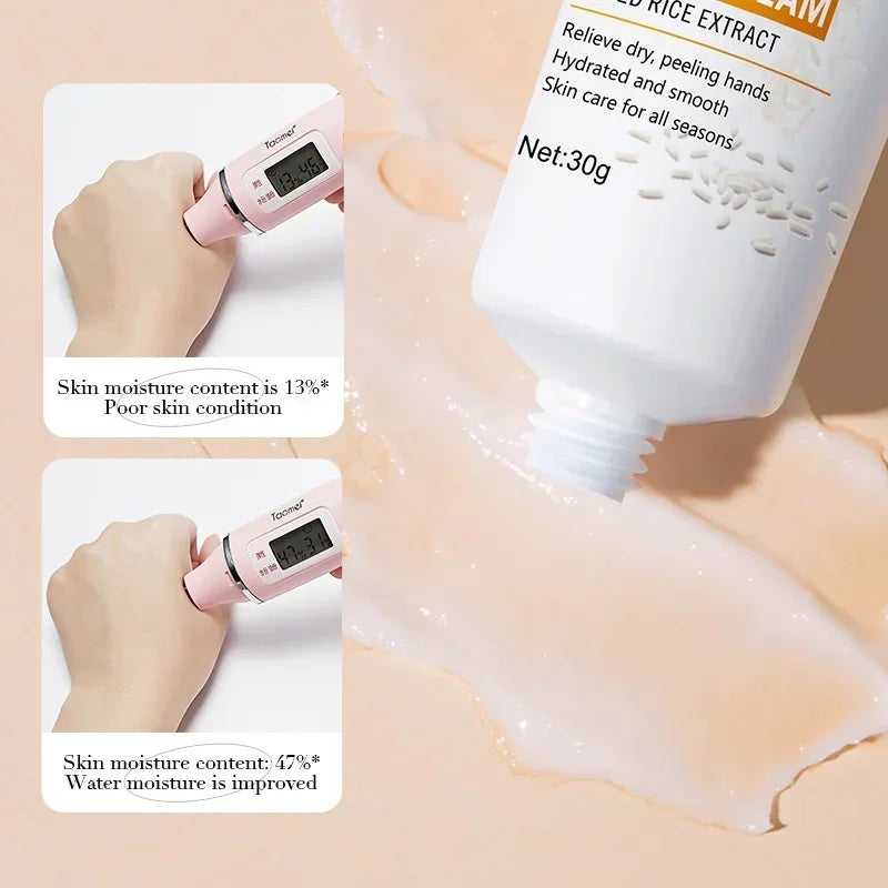 Crema Nutritiva de Arroz para Manos