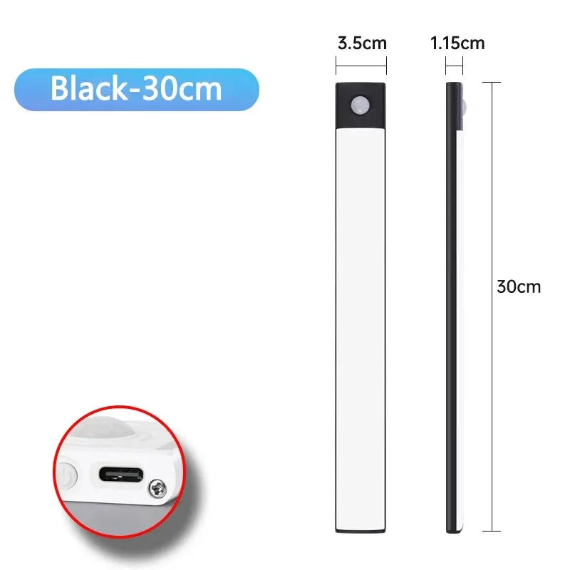 Luz Elegante Recargable con Sensor de Movimiento💡