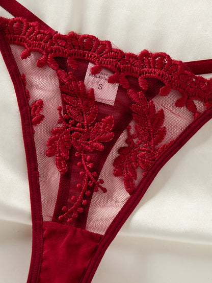 Camisón Sexy semitransparente con Tanga