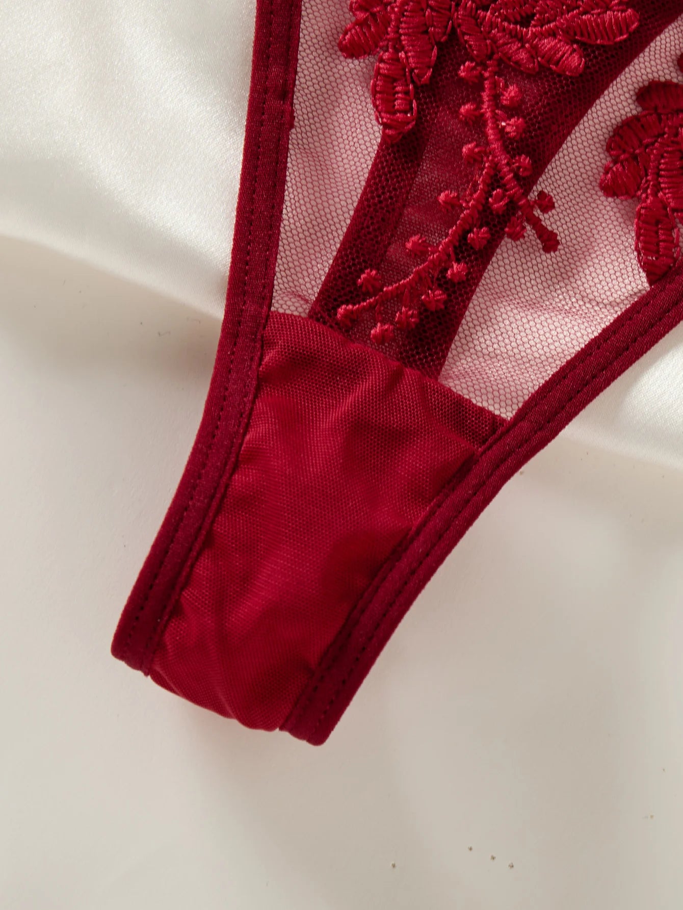 Camisón Sexy semitransparente con Tanga