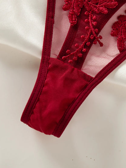 Camisón Sexy semitransparente con Tanga