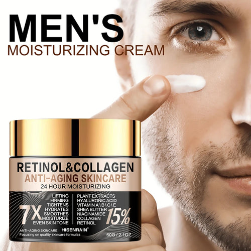 Crema Anti-edad Retinol y Colágeno para hombres