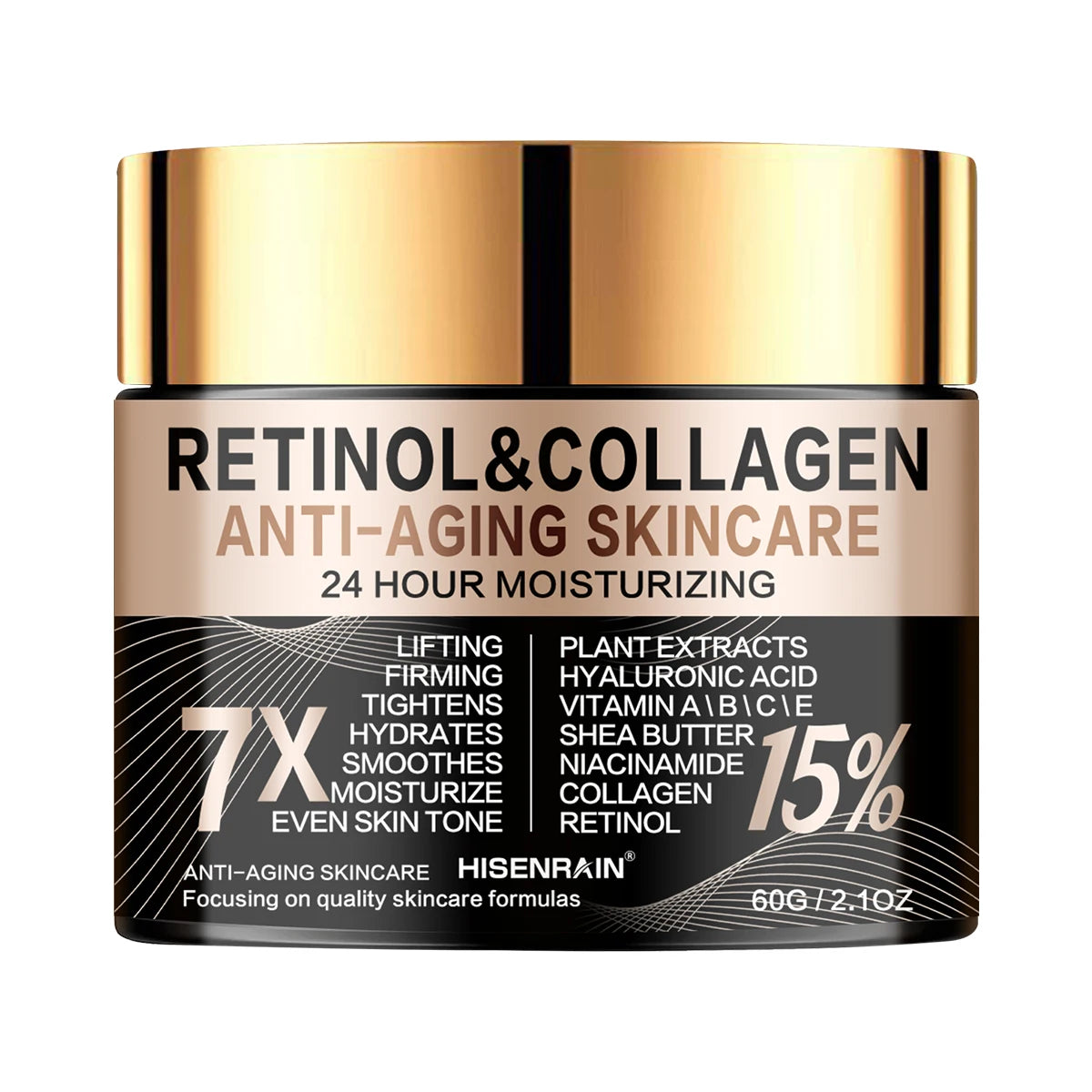 Crema Anti-edad Retinol y Colágeno para hombres