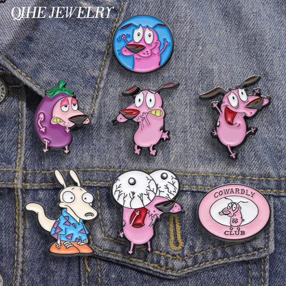 Perro Coraje Pin🐶