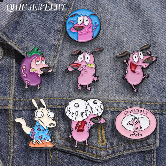 Perro Coraje Pin🐶