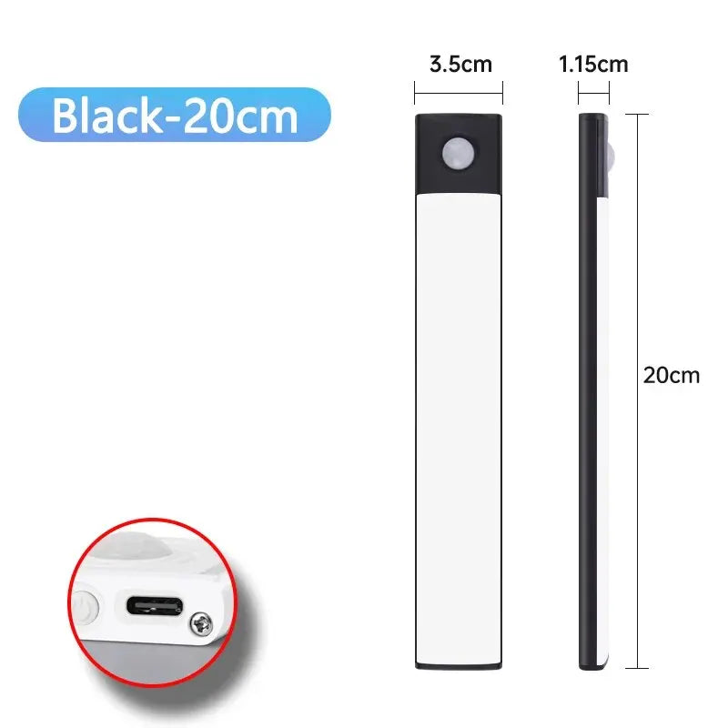 Luz Elegante Recargable con Sensor de Movimiento💡