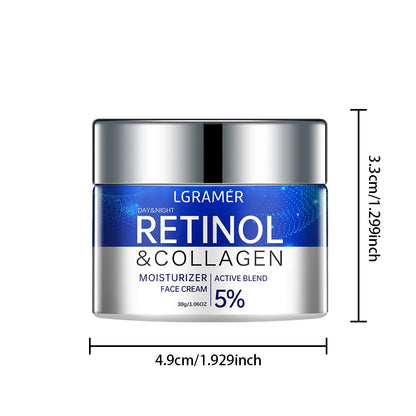 Crema Reafirmante Anti-edad Retinol y Colágeno