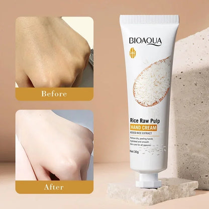 Crema Nutritiva de Arroz para Manos
