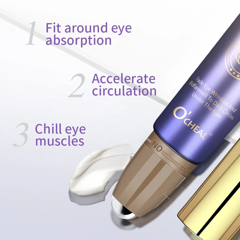 Roller Crema contorno de ojos antiarrugas👁️