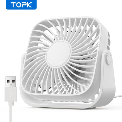 Ventilador portátil potente 3 velocidades