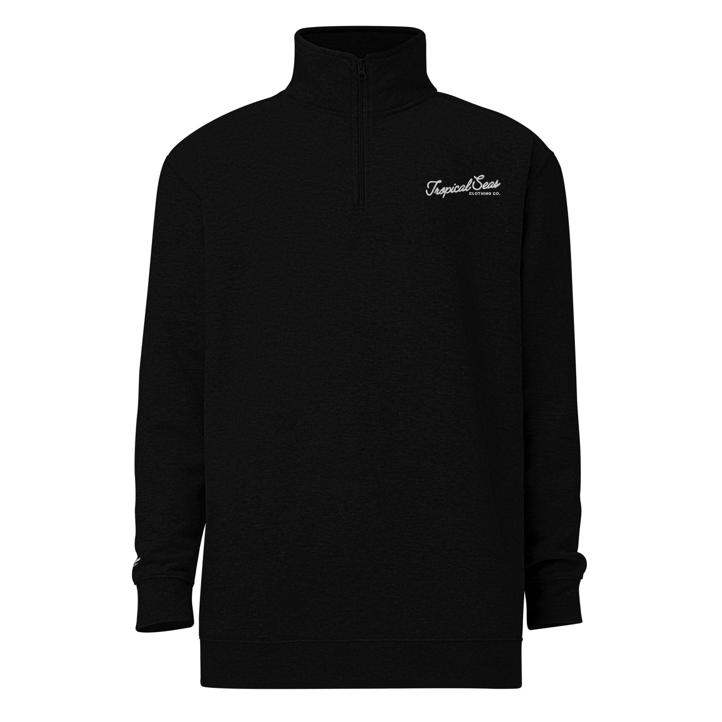 Aropical Seas Quarter Zip fleece pullover👽