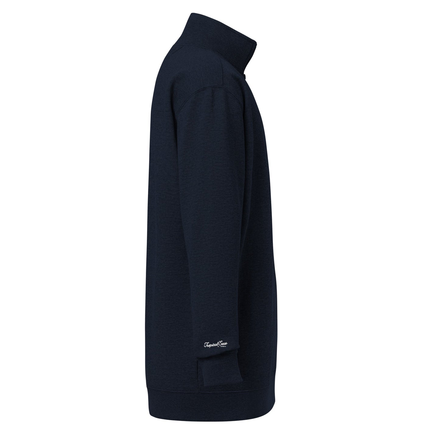 Aropical Seas Quarter Zip fleece pullover👽